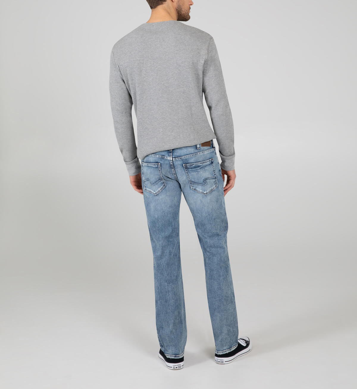Allan Classic Fit Straight Leg Jeans, , hi-res image number 1