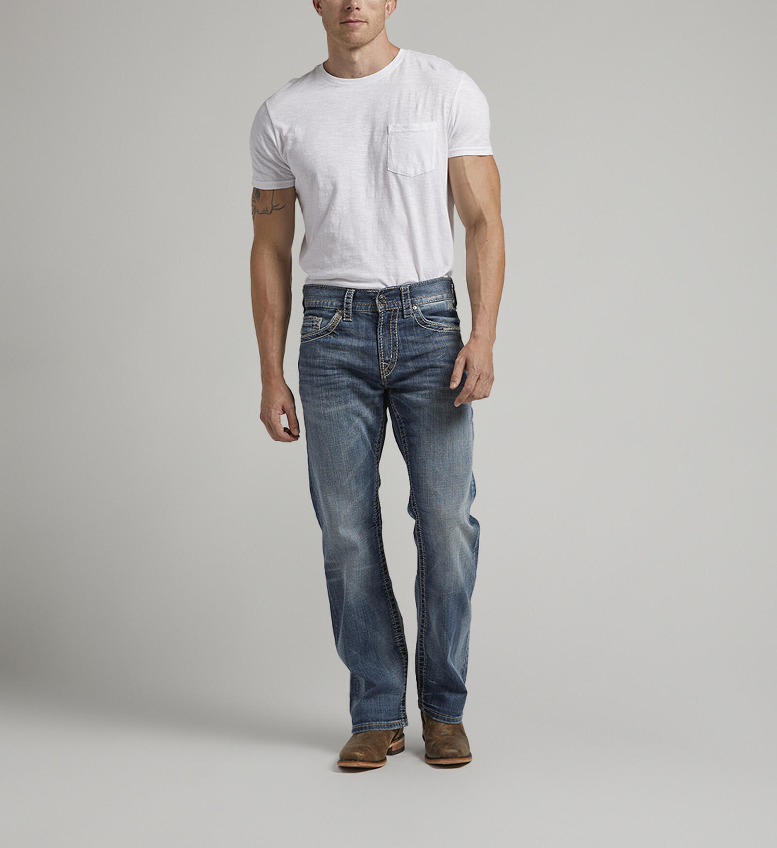 Buy Zac Light Wash for USD 98.00 | Silver Jeans US New