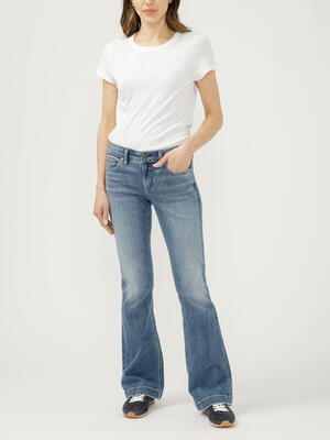 Elyse Mid Rise Bootcut Jeans