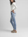 Beau Mid Rise Slim Leg Jeans, Indigo, hi-res image number 2