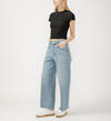 High Rise Barrel Leg Jeans, , hi-res image number 2
