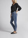 Suki Mid Rise Skinny Jeans, Indigo, hi-res image number 2