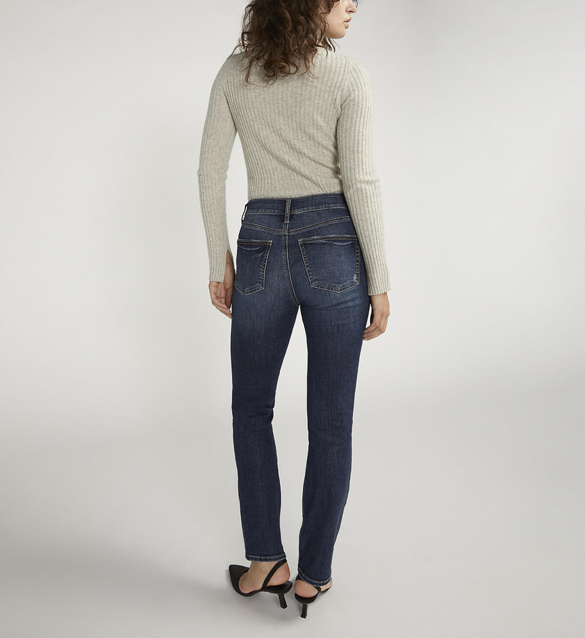 Avery High Rise Straight Leg Jeans, , hi-res image number 1
