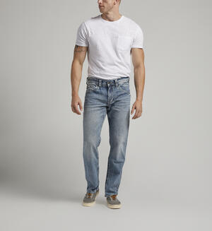 Eddie Relaxed Fit Tapered Leg Jeans