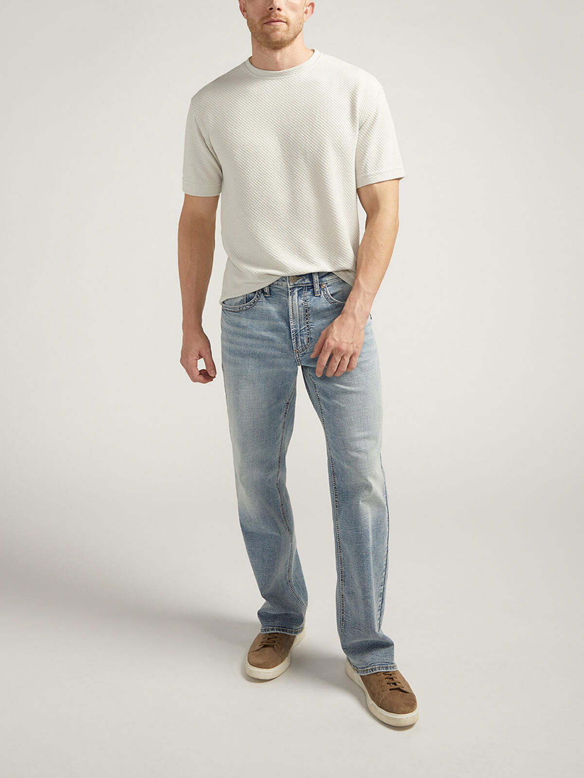 Gordie Relaxed Fit Straight Leg Jeans image number 0