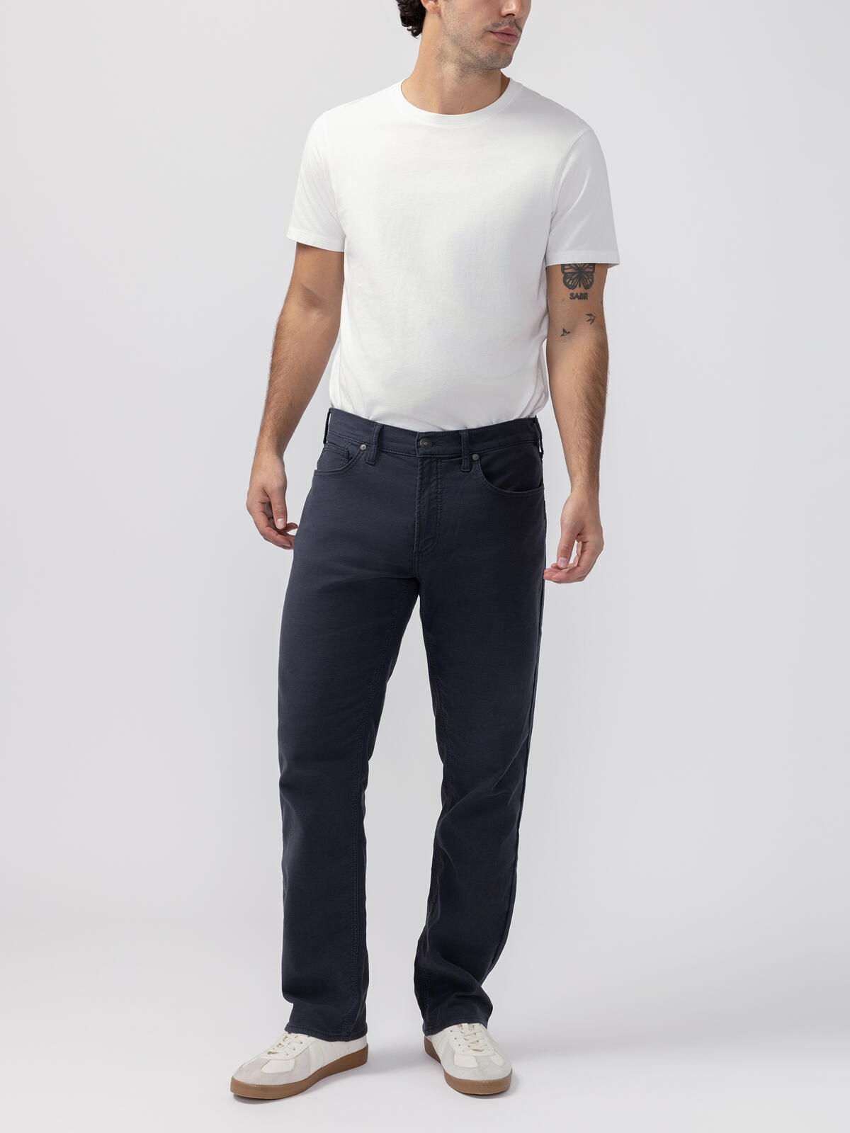 Grayson Classic Fit Straight Leg Knit Flex Jeans image number 0
