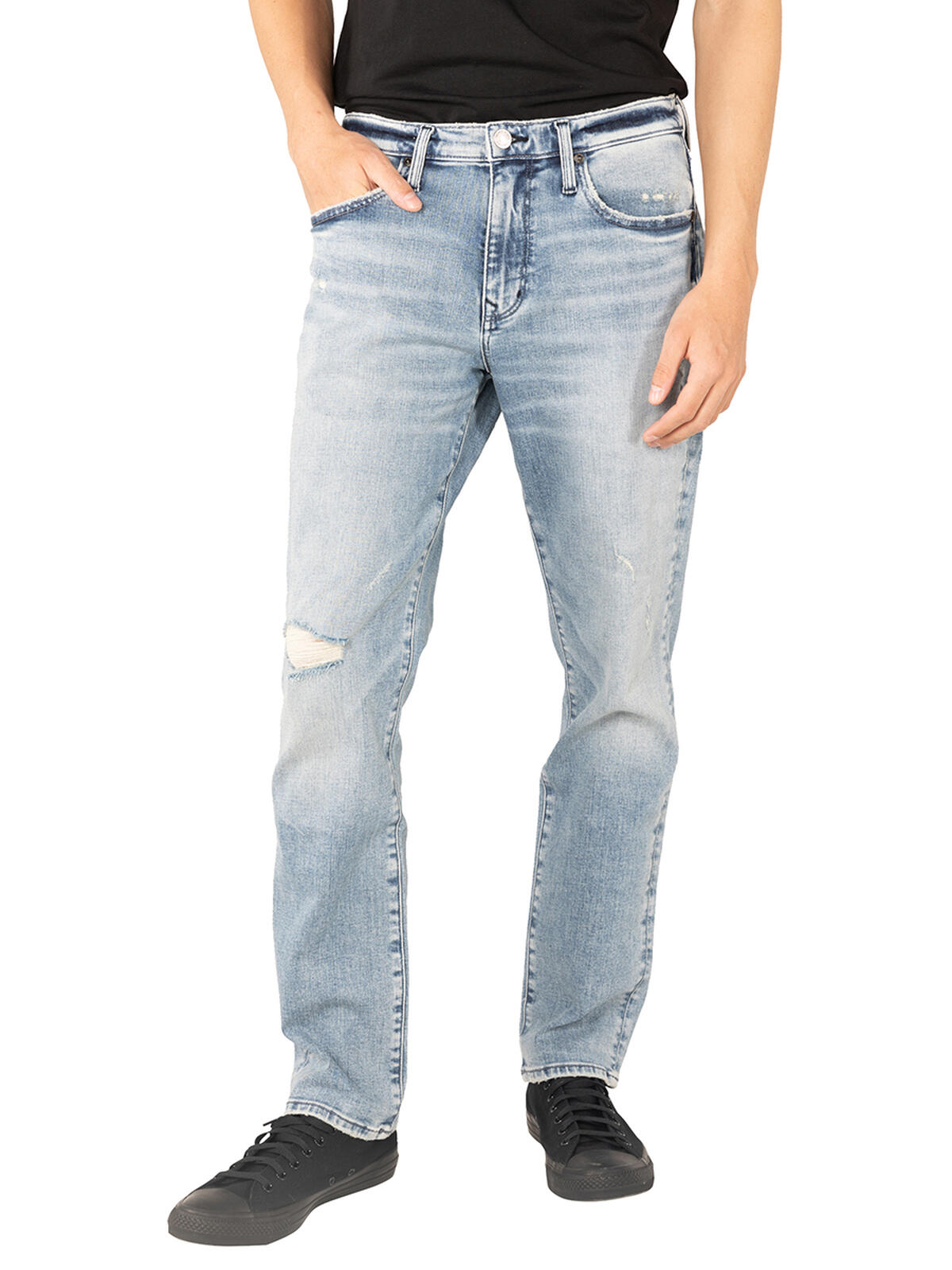 Buy Machray Classic Fit Straight Leg Jeans for USD 89.00 | Silver Jeans ...