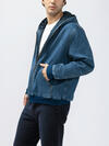 Denim Hooded Jacket image number 2