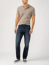 Eddie Classic Athletic Fit Tapered Leg Jeans image number 0