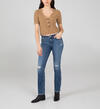 Elyse Mid Rise Straight Leg Jeans, , hi-res image number 0