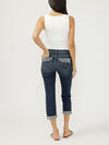 Suki Mid Rise Americana Luxe Stretch Capri image number 1