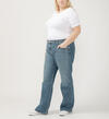Mid Rise Baggy Bootcut Jeans, , hi-res image number 2