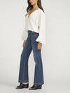 Suki Mid Rise Trouser Leg Jeans image number 2
