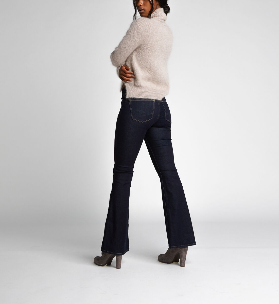 Buy Mazy High Rise Flare Jeans for USD 69.00 Silver Jeans US New
