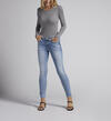 Elyse Mid Rise Skinny Jeans, Indigo, hi-res image number 0