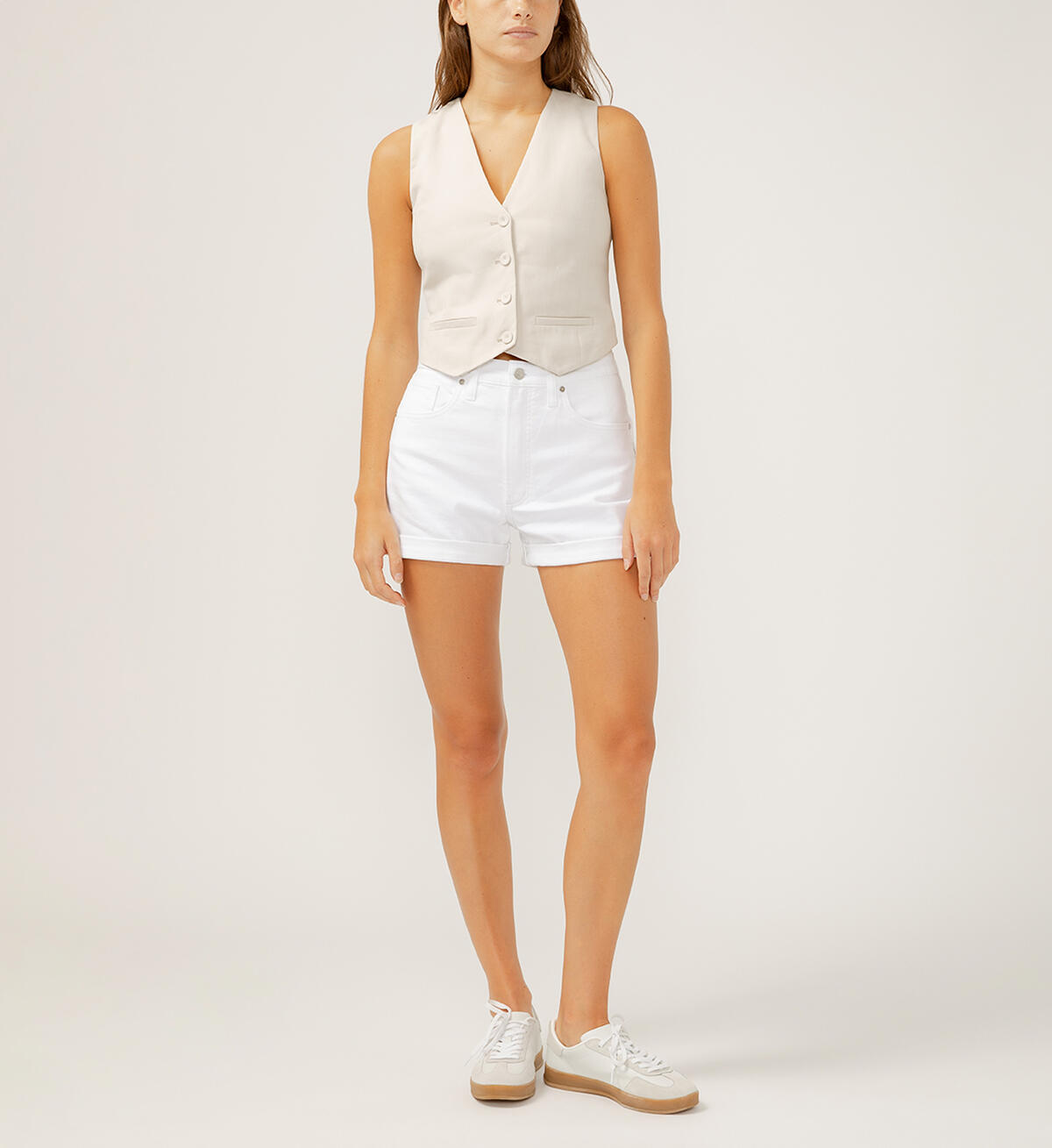 Boyfriend Mid Rise Short, , hi-res image number 0