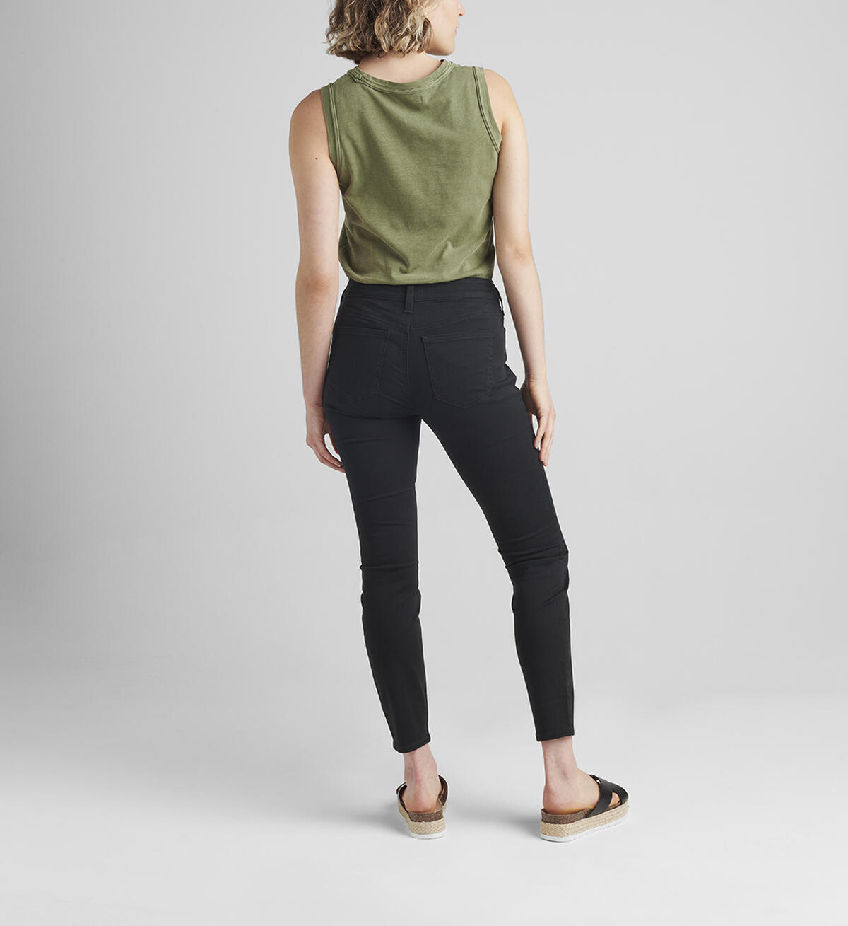 Suki Mid Rise Skinny Pants, Black, hi-res image number 1