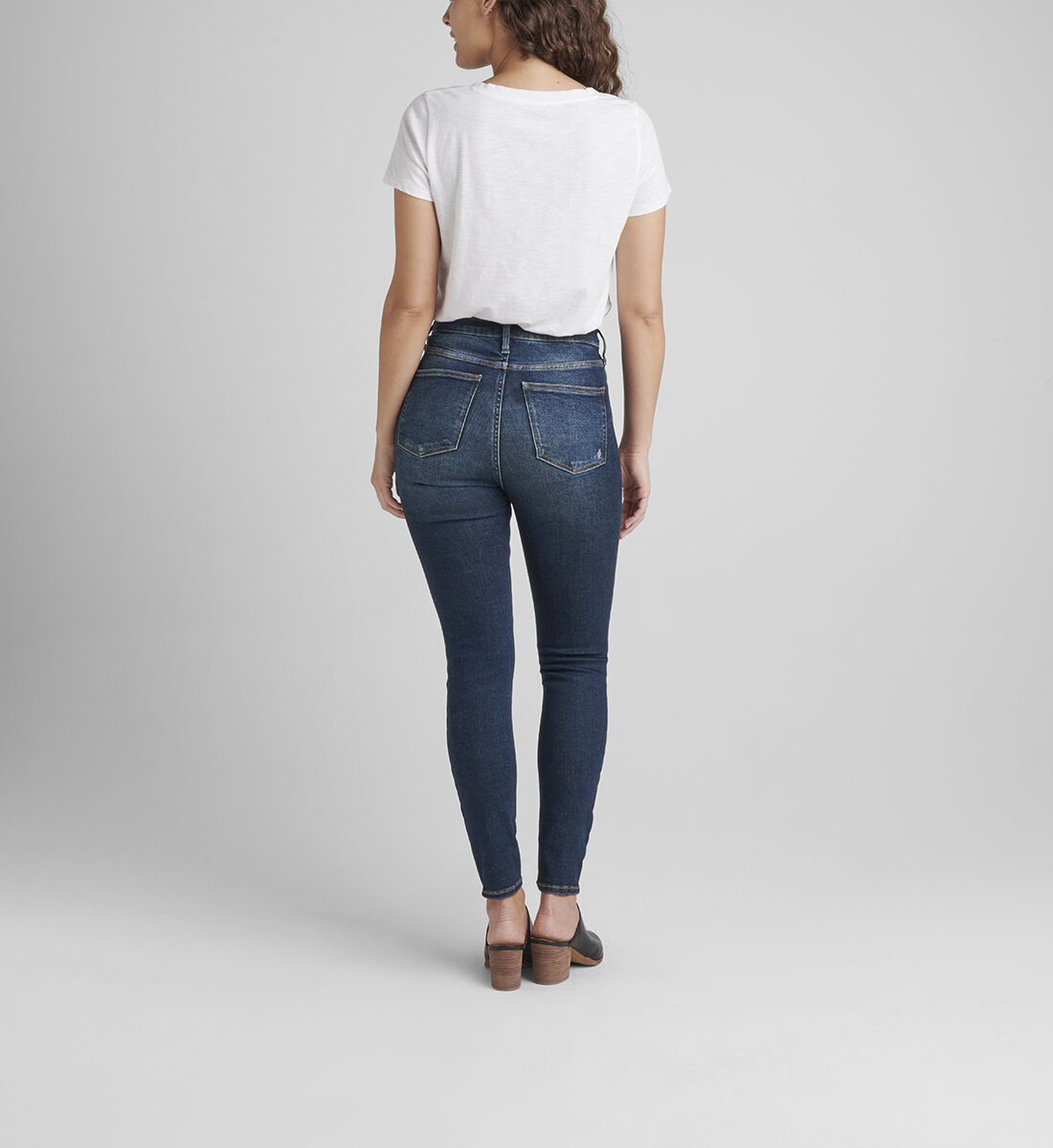 Buy Infinite Fit High Rise Skinny Jeans for USD 68.00 Silver