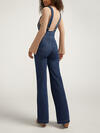 70s Flare Leg Overall Jeans, , hi-res image number 1