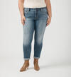 Girlfriend Mid Rise Skinny Luxe Stretch Jeans Plus Size, , hi-res image number 3