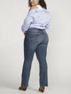 Avery High Rise Slim Bootcut Jeans Plus Size, , hi-res image number 1