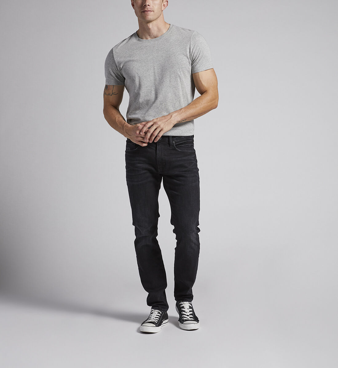 Buy Taavi Skinny Fit Skinny Leg Jeans for USD 94.00 Silver Jeans