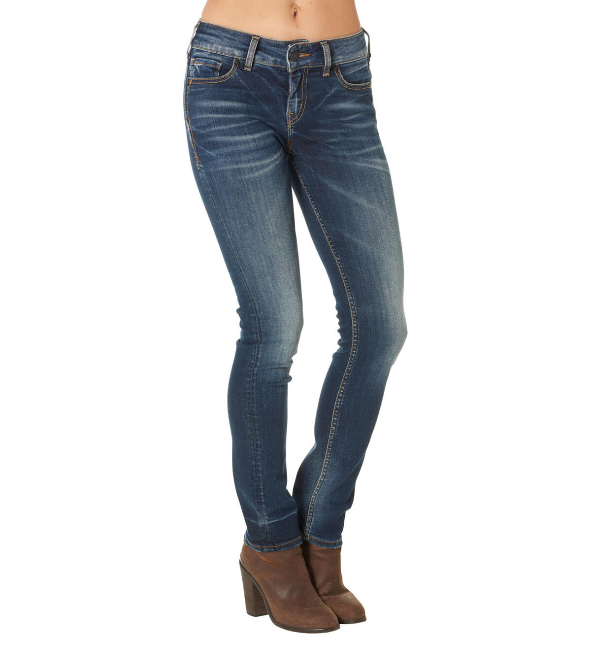 Suki Mid Slim Dark Wash, , hi-res image number 0