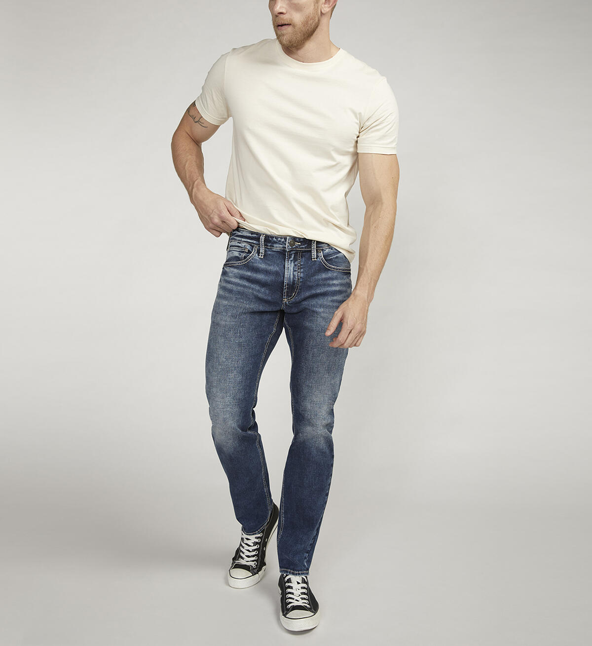 Buy Konrad Slim Fit Slim Leg Jeans for USD 98.00 | Silver Jeans US New
