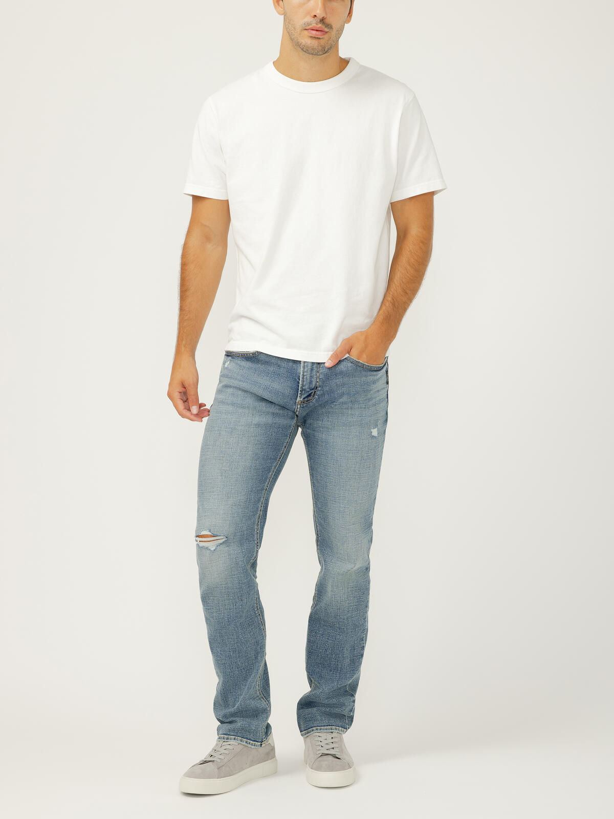 Allan Slim Fit Straight Leg Luxe Heritage Jeans image number 0