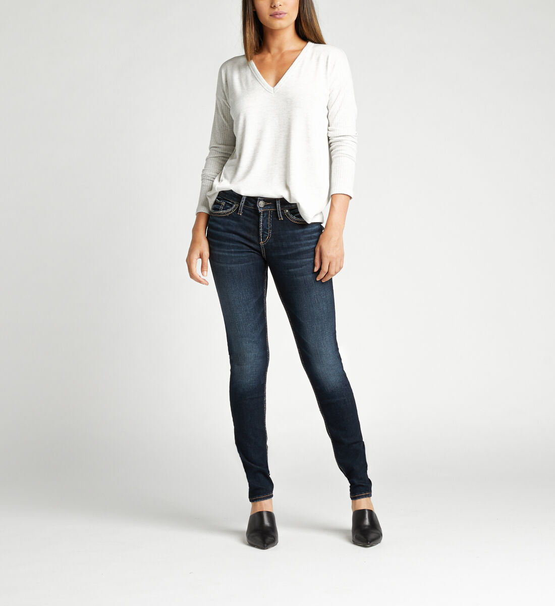 Suki silver shop skinny jeans