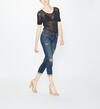 Sam Boyfriend Mid Rise Dark Wash, , hi-res image number 3