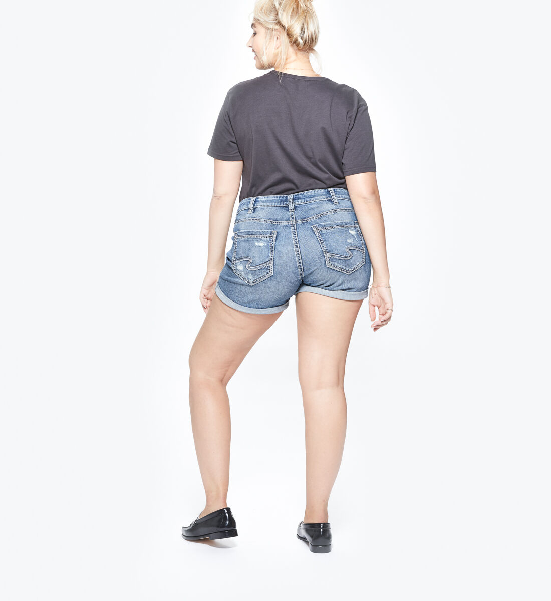 Boyfriend shorts hotsell plus size