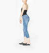 Aiko Slim Crop Mid Rise Medium Wash, , hi-res image number 2