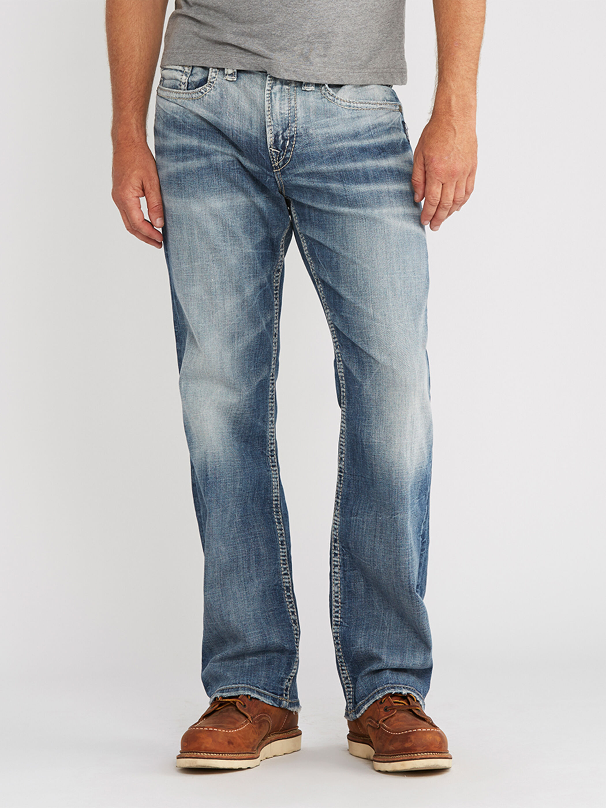 Silver Jeans Co. Men's SMF232485, Navy 並行輸入品 : Silver Jeans Co. Hombre Smf232485, marino : Ropa