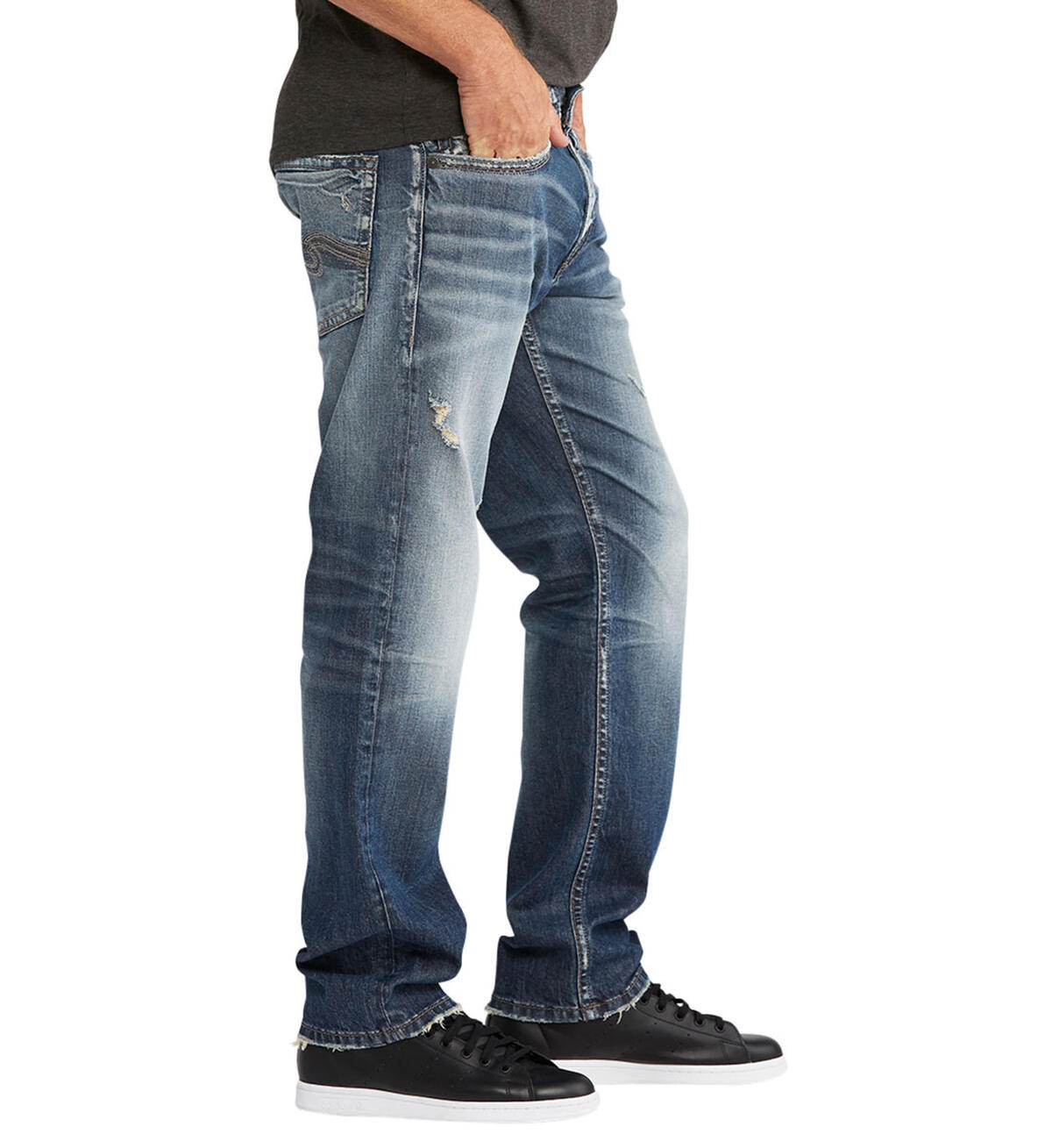 Eddie Tapered Medium Wash, , hi-res image number 2