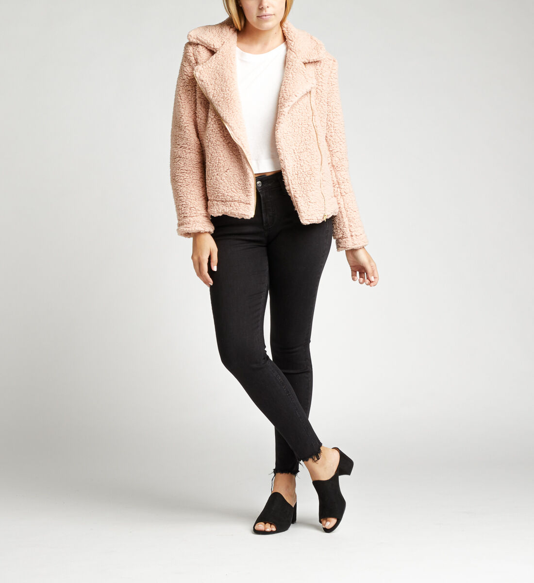 Teddy online biker coat