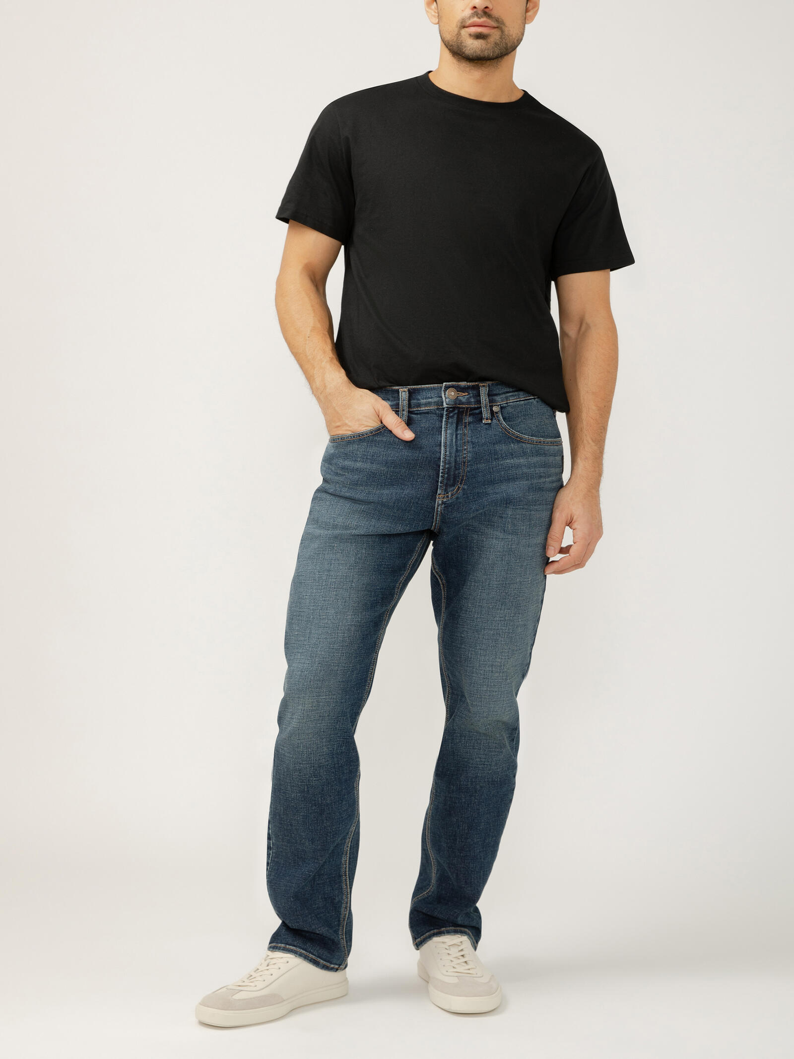 Buy Machray Classic Fit Slim Straight Leg Luxe Heritage Jeans for USD ...