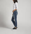 Boyfriend Mid Rise Slim Leg Jeans, Indigo, hi-res image number 2