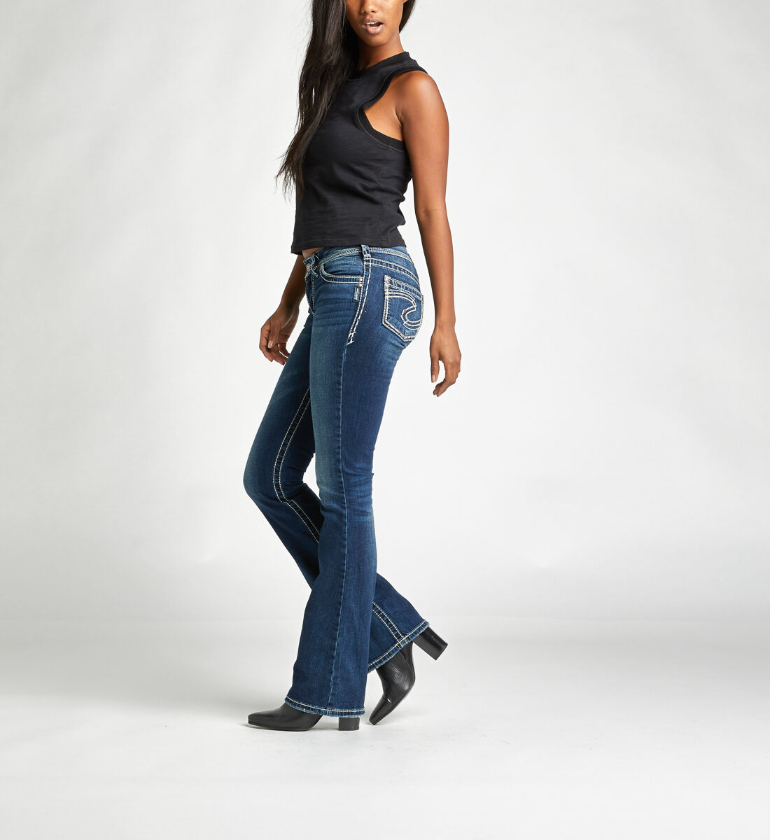 Bootcut top jeans women
