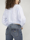 Suki Mid Rise Slim Bootcut Jeans, Indigo, hi-res image number 3