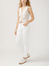 Boyfriend Mid Rise Slim Leg Luxe Stretch Jeans image number 2
