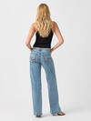 Loose & Low Straight Leg Jeans image number 1