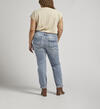 Boyfriend Mid Rise Slim Leg Jeans Plus Size, , hi-res image number 1