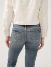 Girlfriend Mid Rise Skinny Luxe Stretch Jeans image number 3