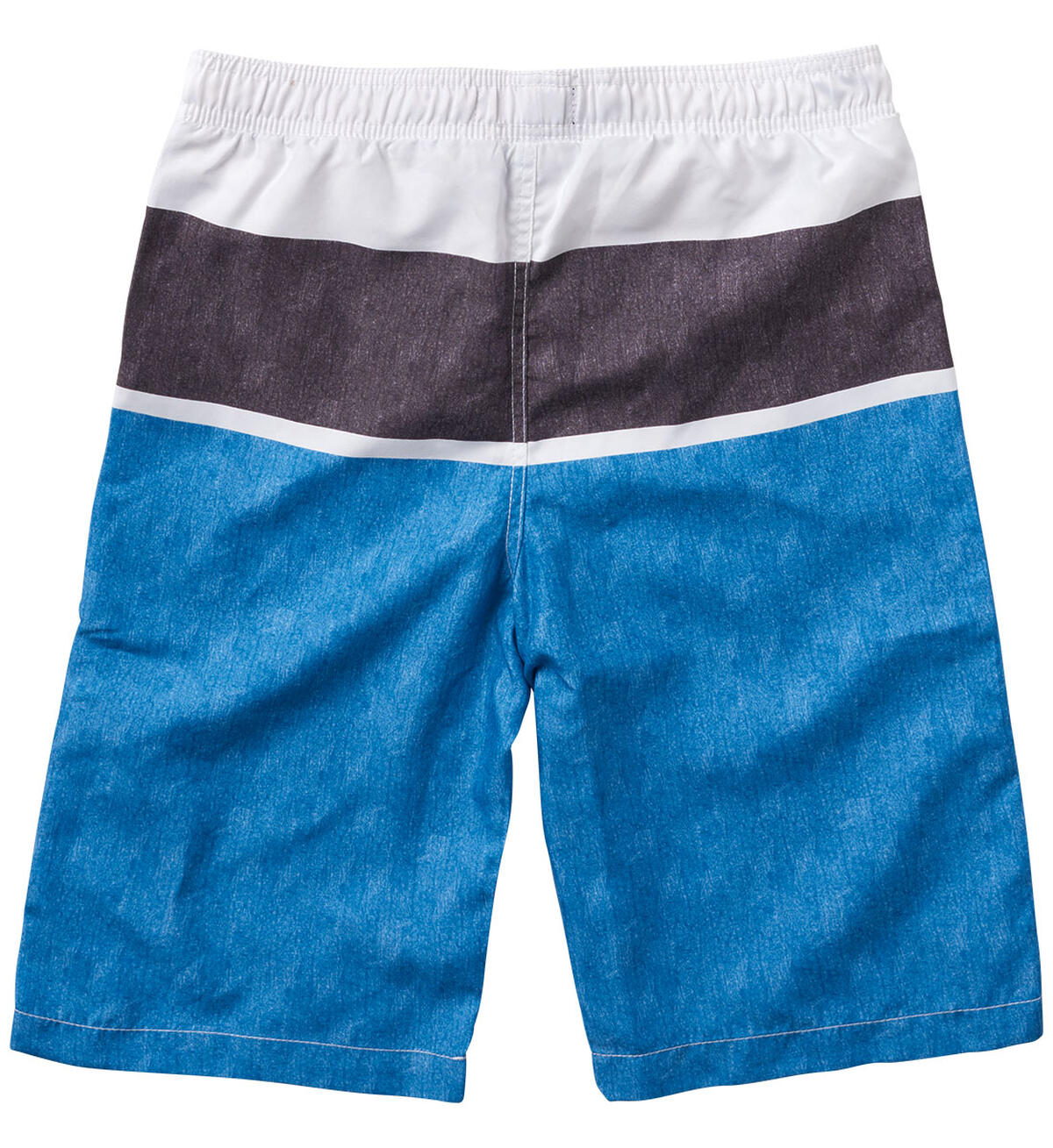 Blue Striped Swim Trunks (7-16), , hi-res image number 1