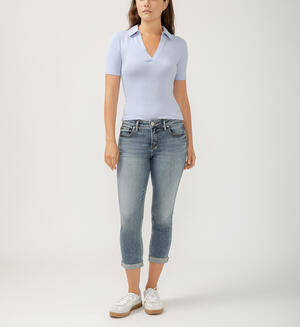 Elyse Mid Rise Capri