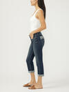 Suki Mid Rise Americana Luxe Stretch Capri image number 2