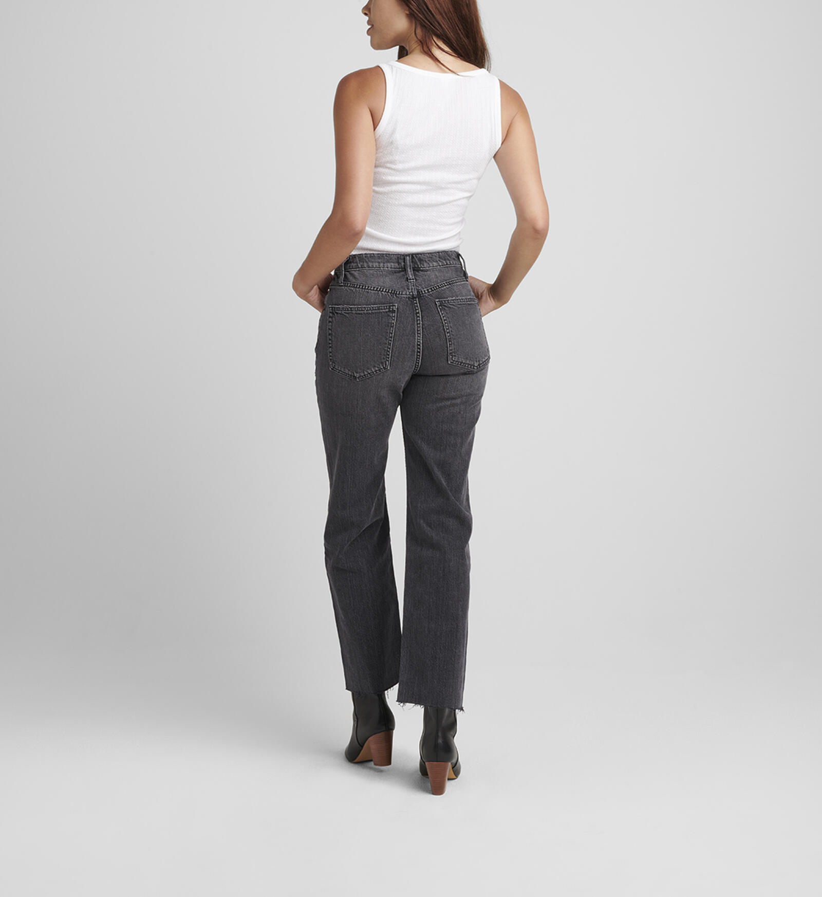 Buy Highly Desirable High Rise Straight Leg Jeans for USD 68.00