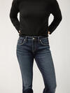 Boyfriend Mid Rise Slim Leg Jeans image number 3