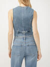 Limited Edition Studded Denim Vest, , hi-res image number 1